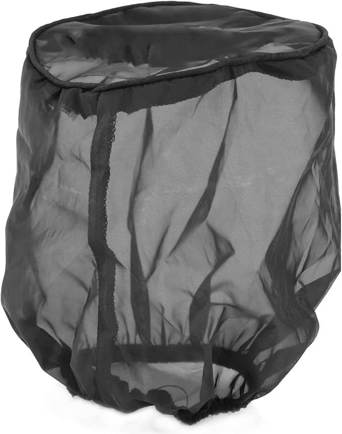 Plplaaoo Universal Air Filter Protective Cover – Black Dustproof Air Intake - Image 7