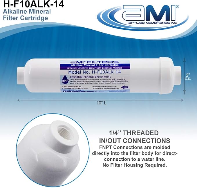 Alkaline Water Filter Replacement Cartridge | Mineral Cartridge - Image 5