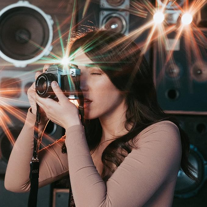 Prism Lens Filter 82mm Starlight Glare Filter Anamorphic Lens Flare Effect - Image 2