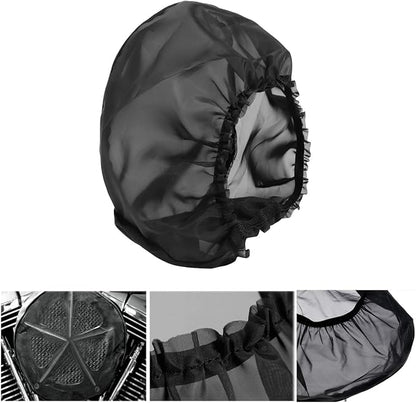 Motorcycle Air Cleaner Rain Sock Cover, Water Resistant Dust Shield, Stretch - Image 2