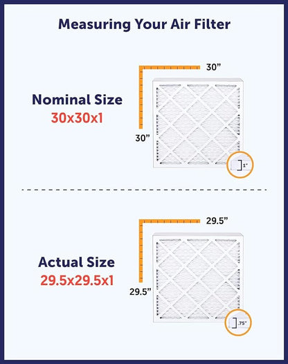 Filter King 22.5x6x1 Air Filter | 4-PACK | MERV 8 HVAC Pleated A/C Furnace - Image 6