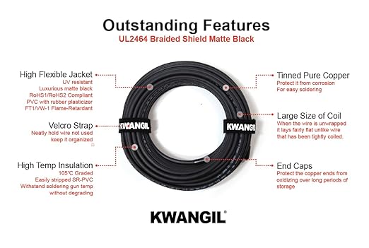 3C 18AWG AMSB Shielded Cable Wire - Image 3