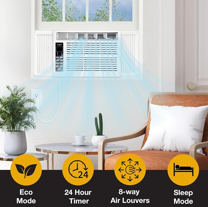 Whirlpool 10, 000 BTU Window Air Conditioner - Image 5