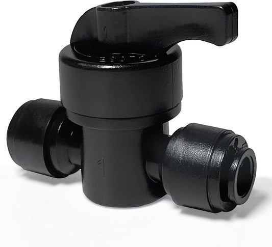 5 Pack Quick Connect 1/4" Drip Irrigation Shut Off Valve, Universal Drip by WelcometoSpalolen