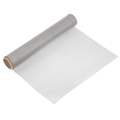 uxcell 2Pcs 120 Mesh 39" x 12" Woven Wire Mesh, 304 Stainless Steel Air Vent by uxcell