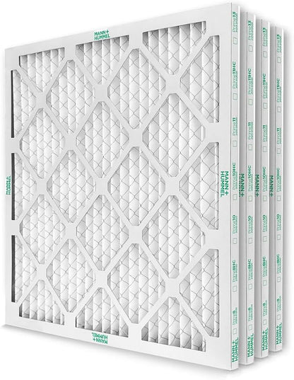 Mann+Hummel 18x20x1 MERV 8 Pleated HVAC AC Furnace Air Filters. 4 Pack. by MannHummel