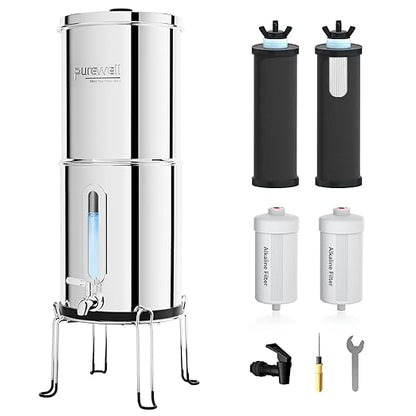 Purewell 2.25G Gravity Water Filter System by Purewell