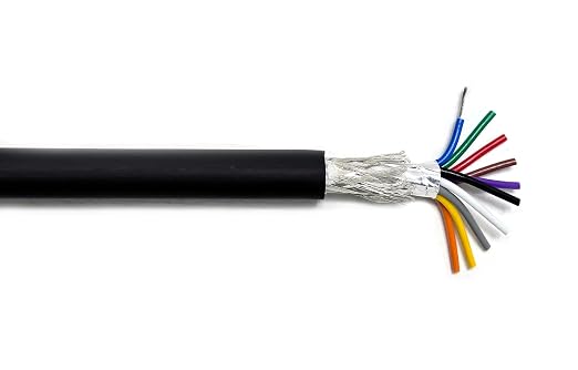 10C 22AWG AMSB Shielded Cable Wire by KWANGIL