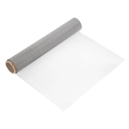 uxcell 60 Mesh 118" x 12" Woven Wire Mesh, 304 Stainless Steel Air Vent Filter by uxcell