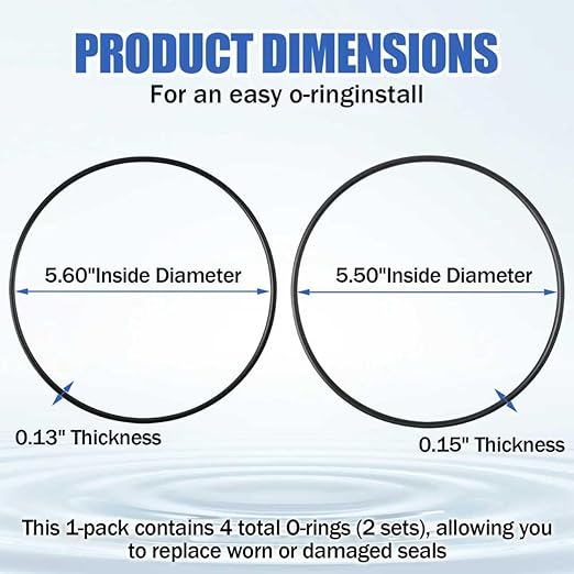 Whole House Water Filter O Ring 10"X4.5" - Image 3