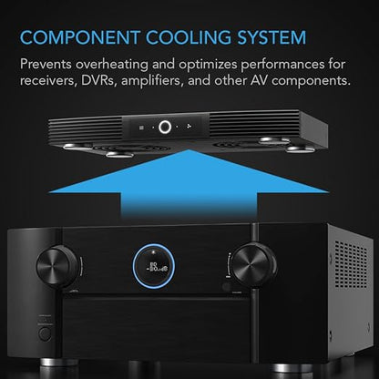 AC Infinity AIRCOM S7, Quiet Cooling Fan System 12" Top-Exhaust - Image 2