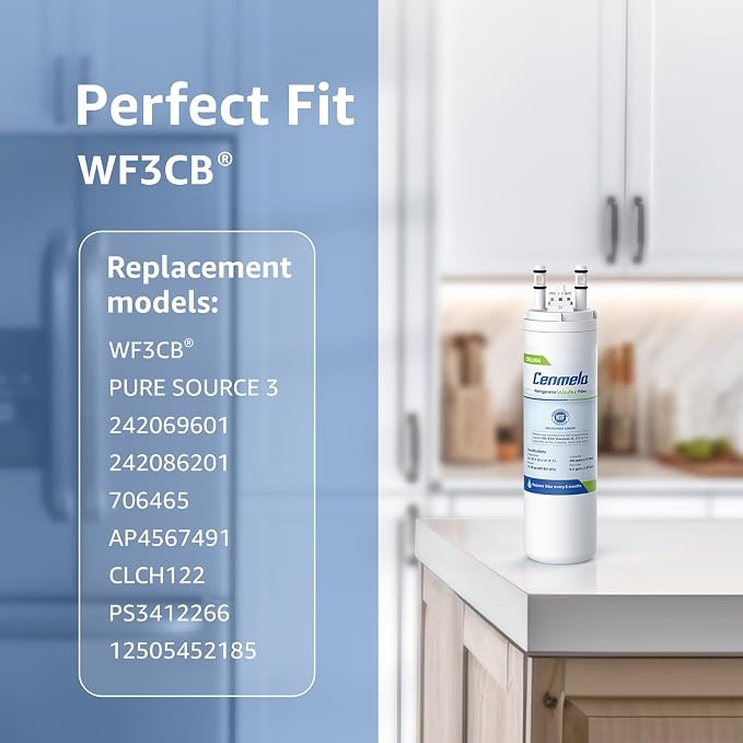 WF3CB Replacement Water Filter, Compatible - Image 5