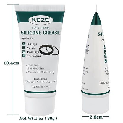 KEZE Waterproof Food Grade Silicone Lubricant Plumbers Grease - Image 3