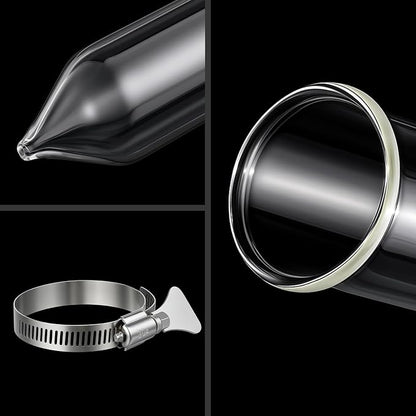 Chunful Glass Extractor Extraction Filter Tube 30" Long 50mm Diameter Thick and - Image 4