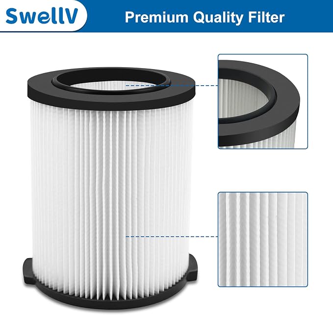 VF4000 Replacement Filter, Standard Wet/Dry Vac Filter Vf4000 Compatible - Image 5