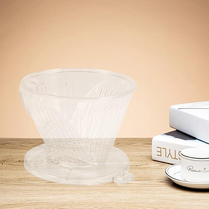 Transparent Reusable Coffee Filters Cone Shaped Portable Coffee Dripper Pure - Image 6