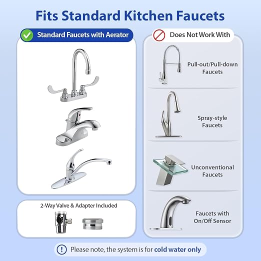 iSpring CKC1-NC SGS-Tested Countertop Water Filter, Drinking Water Filtration - Image 2