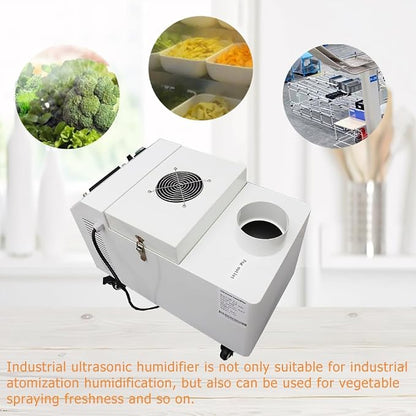 Industrial Ultrasonic Humidifier Cooler Sprayer 3kg/h Portable Continuous Cool - Image 7