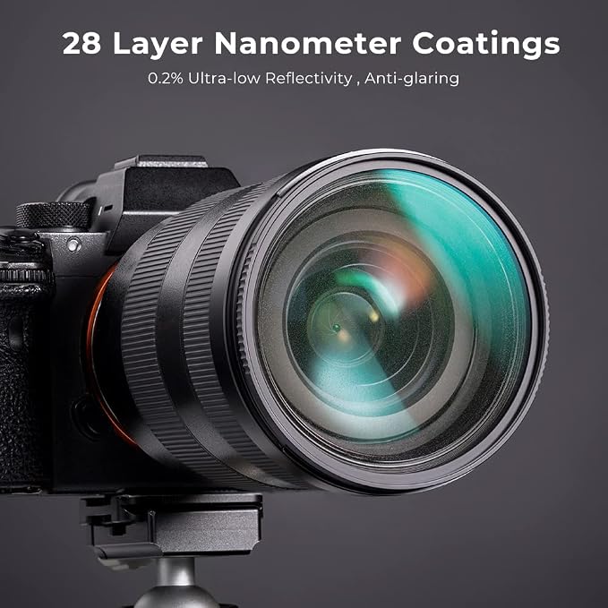 K&F CONCEPT 52mm Black Diffusion 1/2 Filter Mist Cinematic Effect Lens Filter - Image 3