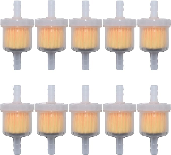 Universal 1/4 Inch Gas Inline Fuel Filters by SOCOMAN