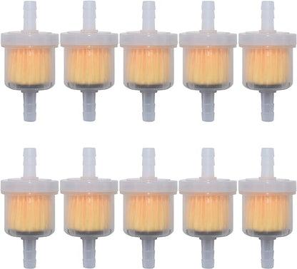 Universal 1/4 Inch Gas Inline Fuel Filters by SOCOMAN