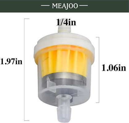 15PCS 1/4" 6mm-7mm Gas Inline Fuel Filter, - Image 2