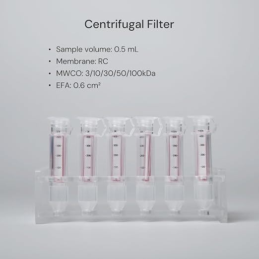 300kDa Ultra Centrifugal Filter Unit, Regenerated Cellulose RC Membrane - Image 2