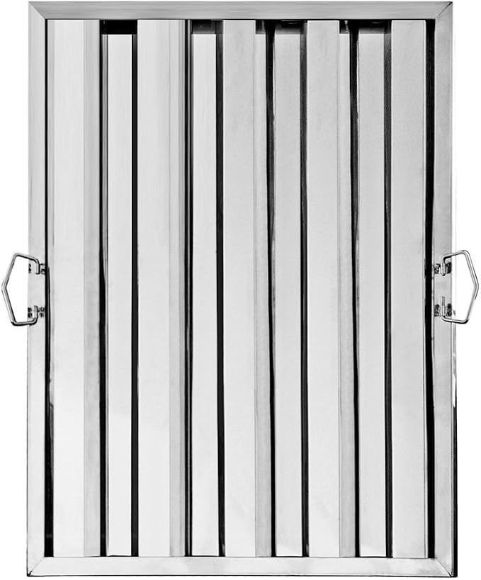 New Star Foodservice 533166 Stainless Steel Hood Filter 20" W x 25" H by NewStarFoodservice