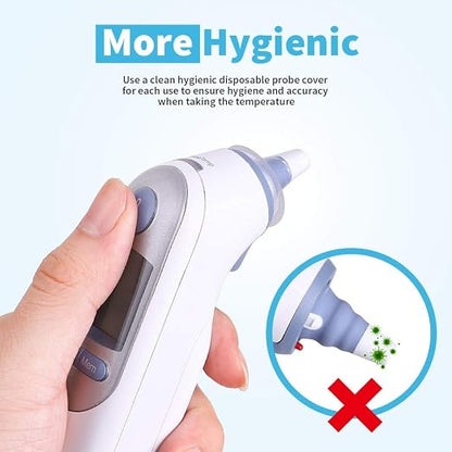 200X Ear Thermometer Probe Covers Lens Filters Refill Caps - Image 3