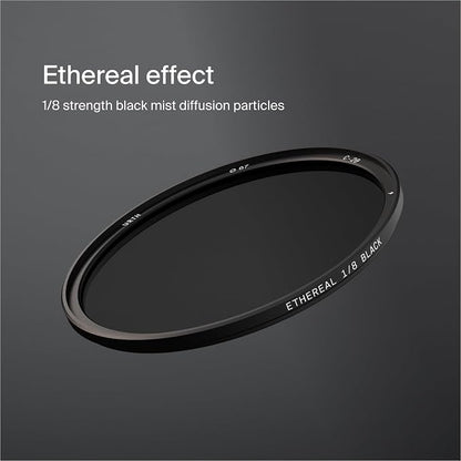 Urth 72mm Magnetic Ethereal Black Mist ⅛ Diffusion Lens Filter - Image 2