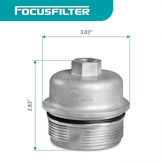 FOCUSFILTER 12583470 OEM Grade Oil Filter Housing Cover Cap, - Image 7