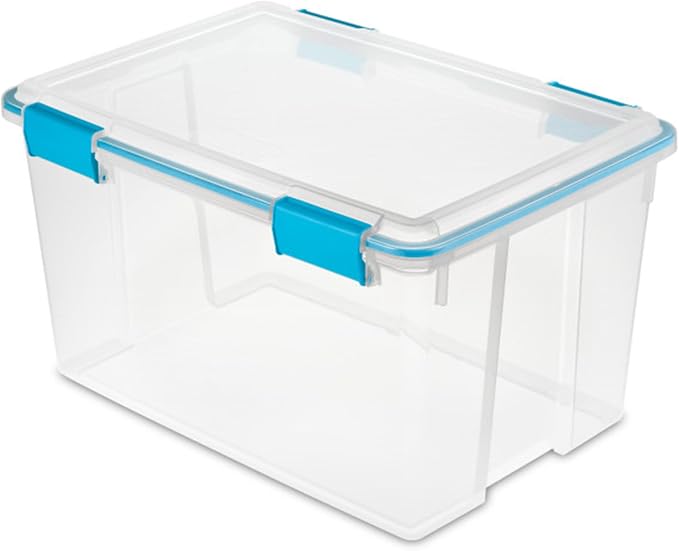 Sterilite 16-Pack Gasket Box, Weather-Resistant Storage Bins - Image 2