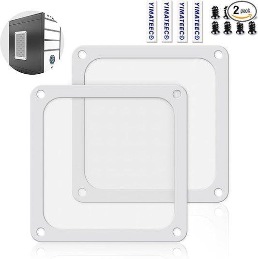 Dust Filter PC 120mm for Computer Cooler/PSU/Routers Nylon 80 Mesh, Magnetic by YIMATEECO