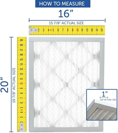 Filters Fast 28x30x2 Pleated Air Filter Merv 8, 2” AC Furnace Air Filters - Image 6