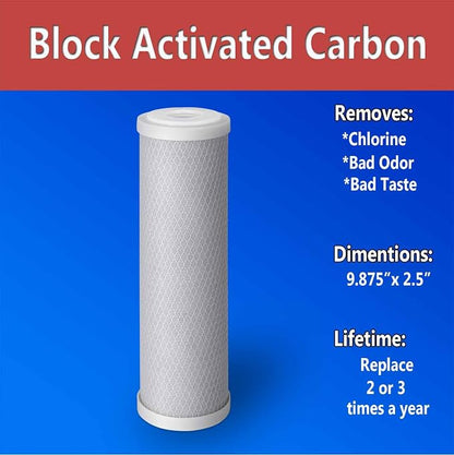 10 Standard Coconut Shell Block Carbon & 10 Four Layers of Filtration - Image 5
