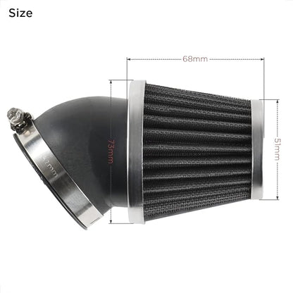 Evermotor Mini Engine Air Filter, 34mm 35mm 36mm Air Filter Replacement Cleaner - Image 5