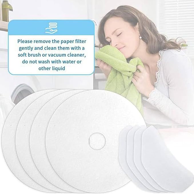 REDYY 40 Pieces Cloth Portable Dryer Exhaust Filters Set Universal Dryer Lint - Image 4