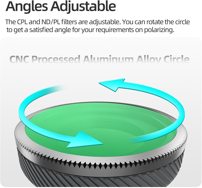 ND32/PL Filter Compatible with Insta362 GO Ultra Camera ND Lens Filter - Image 3