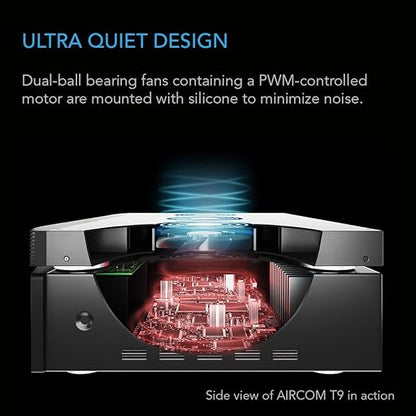 AC Infinity AIRCOM S7, Quiet Cooling Fan System 12" Top-Exhaust - Image 4