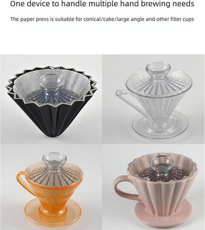 PC Coffee Filter Press Tool for Enhanced Brewing & Leakproof Extraction - Image 4