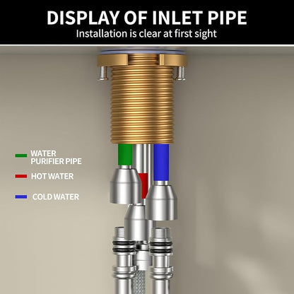 Kitchen Sink Faucet with Pull - Image 6