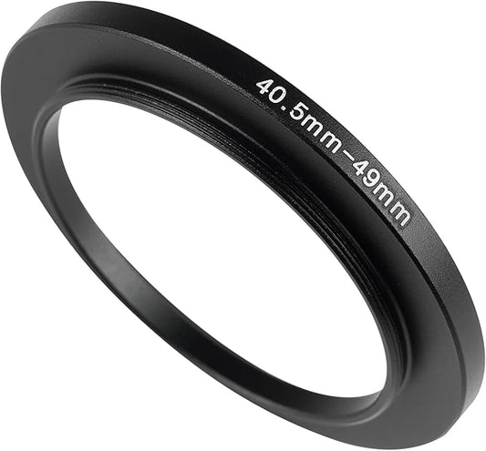 40.5-49mm Metal Step-Up Ring Adapter Compatible by Unknown