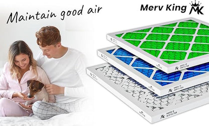 MervKing 16x20x1 Air Filter Actual Size: 15.7" x 19.7" x 0.75" MERV 13 MPR - Image 7
