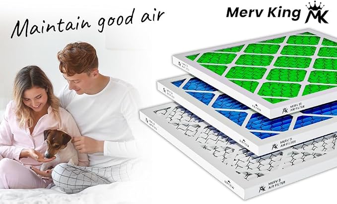MervKing 16x25x5 Air Filter Actual Size: 15.88" x 24.88" x 4.38" MERV 11 MPR - Image 7