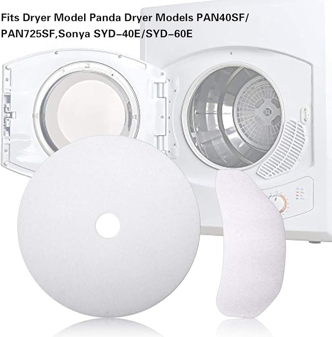 Imncya 20 Pcs Compatible Cloth Dryer Filter Set, Cloth Dryer Replacement - Image 3