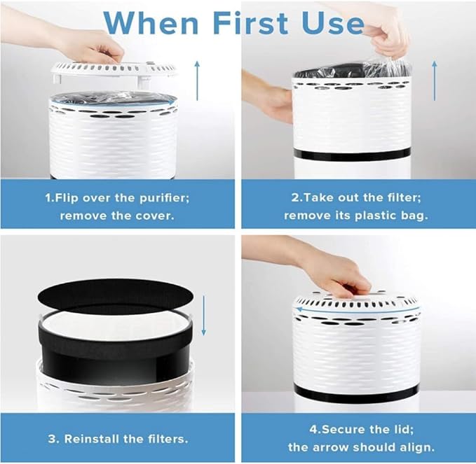 LEVOIT LV-H132 Replacement Filter, Genuine LV-H132-RF Air Purifier Filters - Image 7