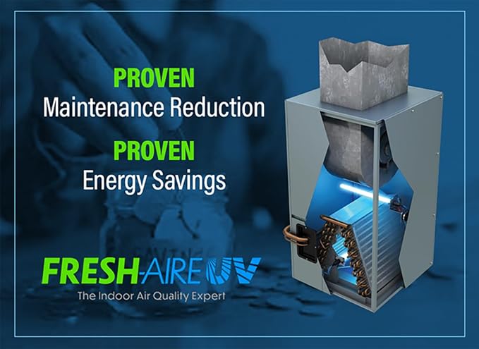 Fresh-Aire UV Fresh-Aire APCO Compact HVAC UV Air Purifier w/Carbon Matrix and - Image 4