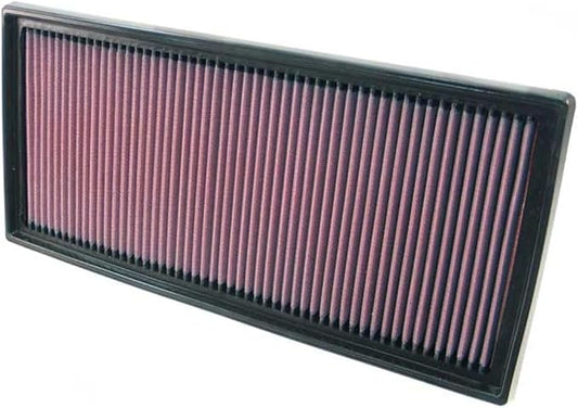 K&N Engine Air Filter: Increase Power & Acceleration, Replacement Car Air - Image 2