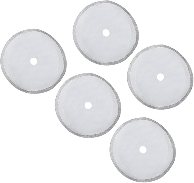 304 Stainless Steel Coffee Filter Mesh Set of 5, 80 Mesh UltraFine Filter - Image 3