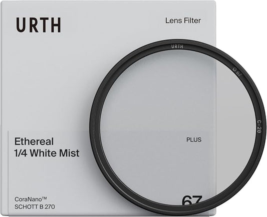 Urth 67mm Ethereal White Mist ¼ Diffusion Lens Filter by Urth